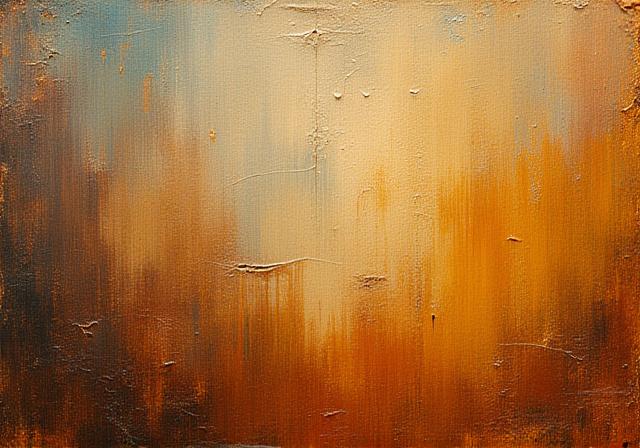 Dettaglio di una tela antica con pennellate visibili