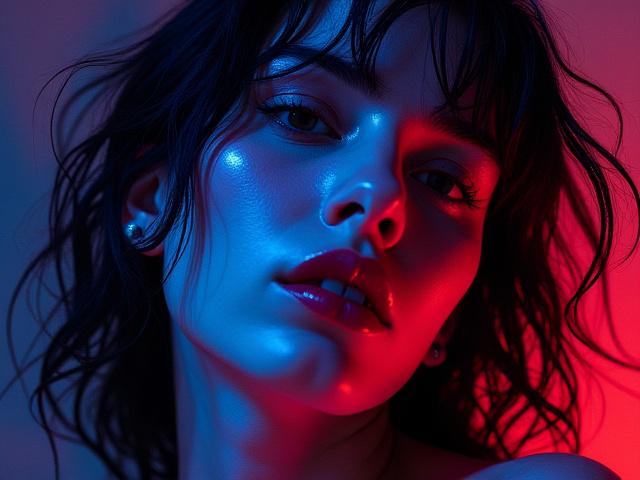 Ritratto contemporaneo stilizzato di una donna